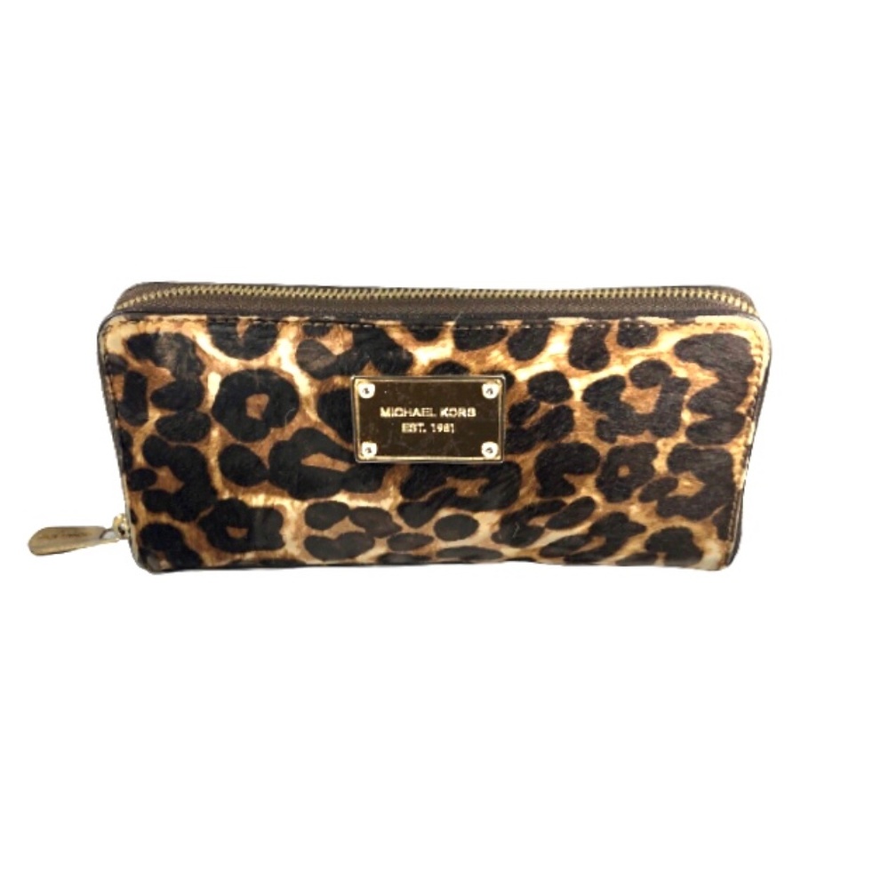 COPY - Michael Kors, Leopard Print Wallet